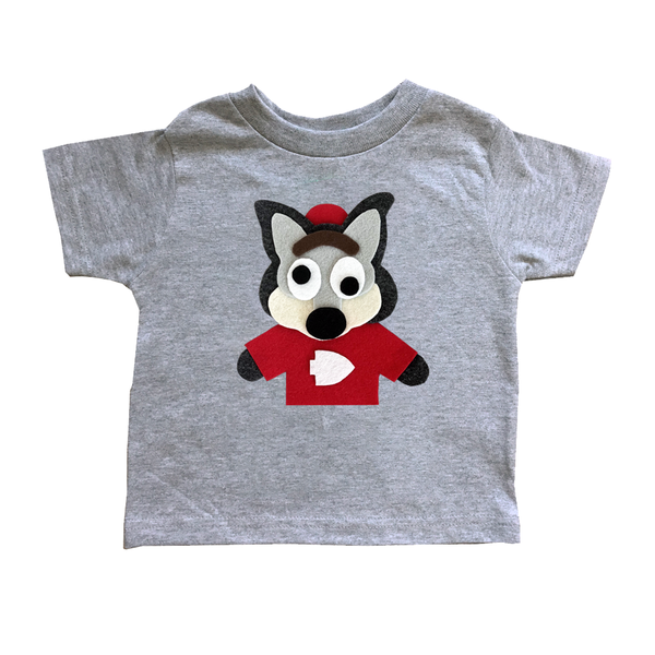 KC Wolf Mascot - Kids Tee