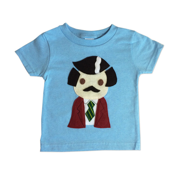 Stay Crafty... Burgundy Jacket Man - Kids toddler shirt