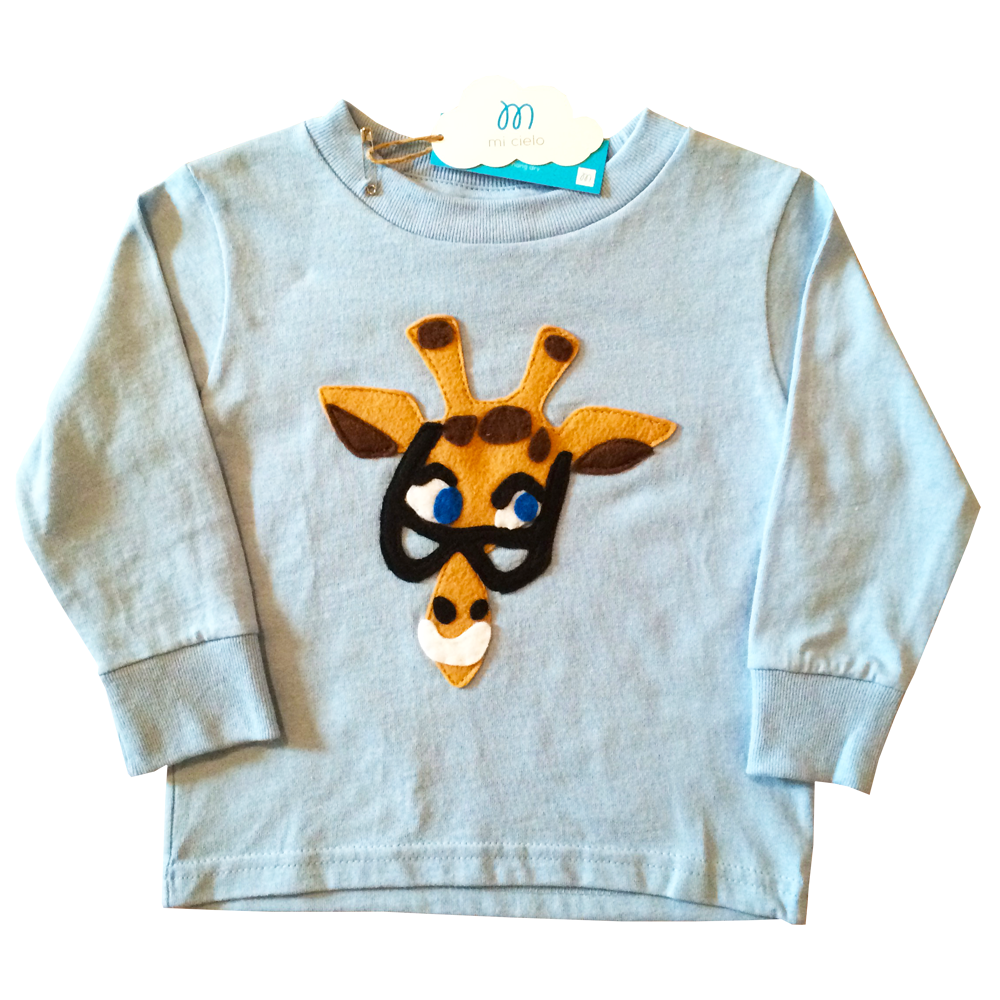 Kids Longsleeve T-shirt - Mitford - mi cielo x Donald Robertson