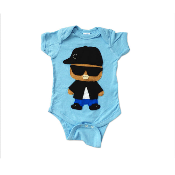 Hip Hop Onesie - Rad Rapper - Sunglasses