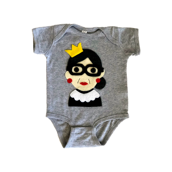 RBG - Infant Bodysuit - Gray