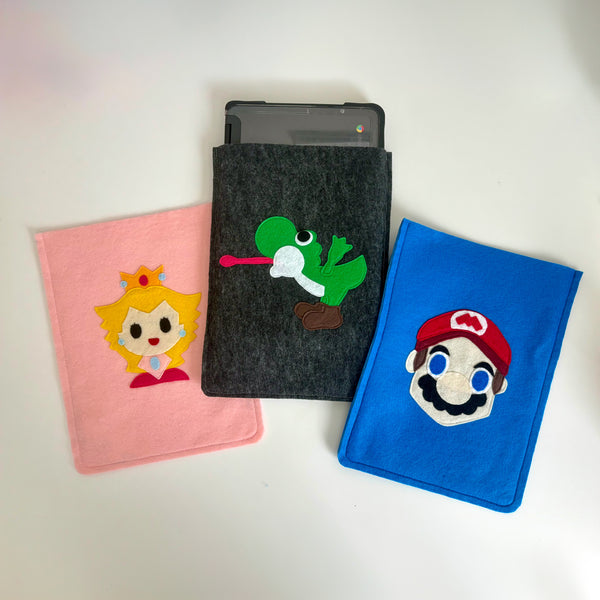 Handmade Chromebook Case - Recycled Felt Sleeve