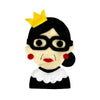 RBG - Iron On Applique/Patch - Made Out of 100% Recycled Felts