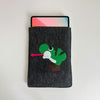 Handmade iPad Case - Recycled Felt Sleeve