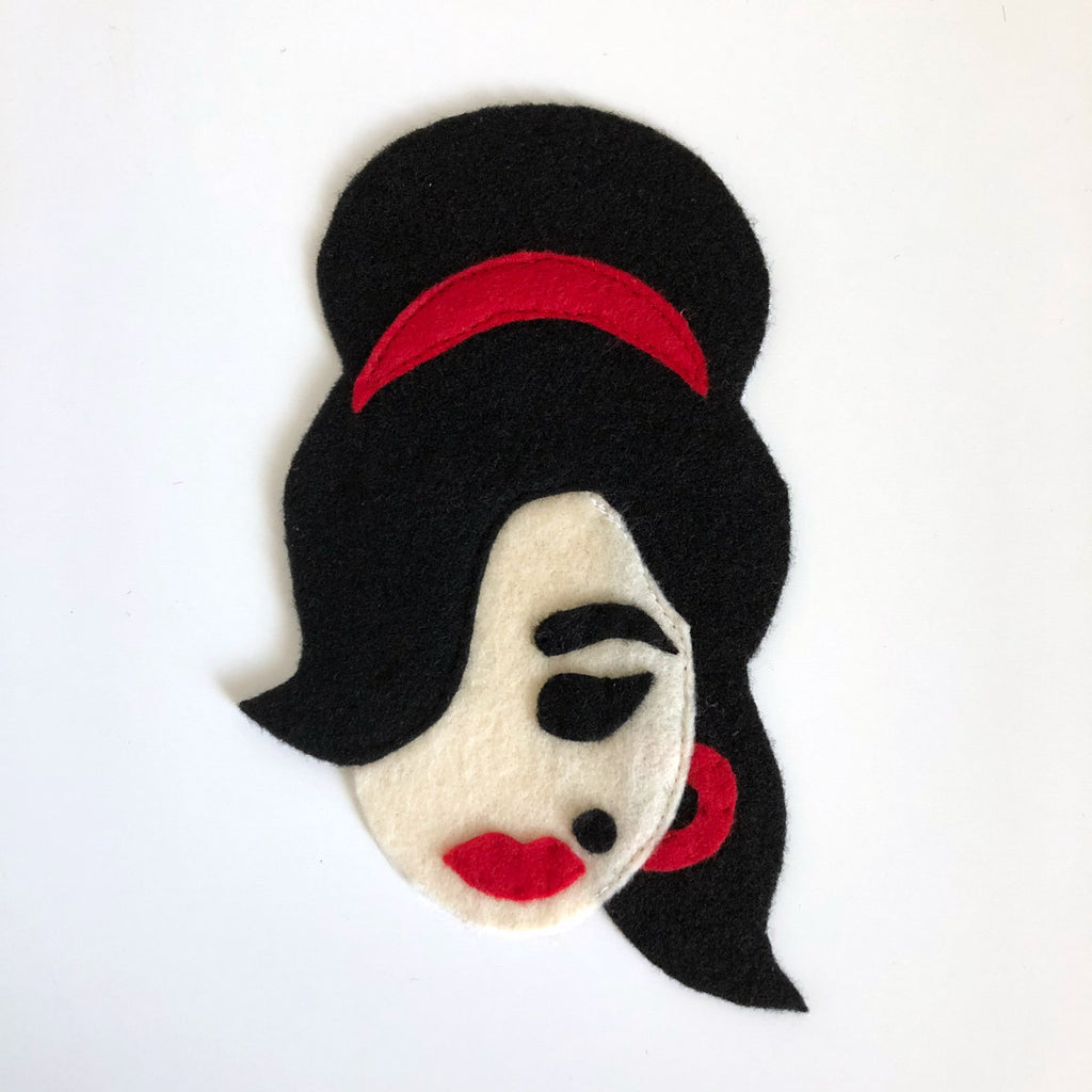 Amy in the House - Iron On Applique/Patch - Made Out of 100% Recycled Felts