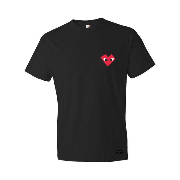 I Heart - Mens Black Shirt - mi cielo x Donald Robertson