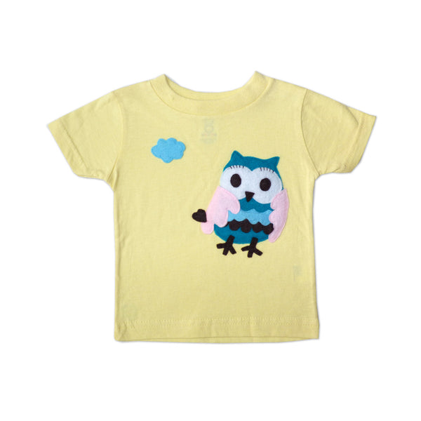 Kids T-shirt - 3D Flying Owl