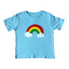 Aloha Rainbow - Kids Baby Blue Shirt – Boys or Girls
