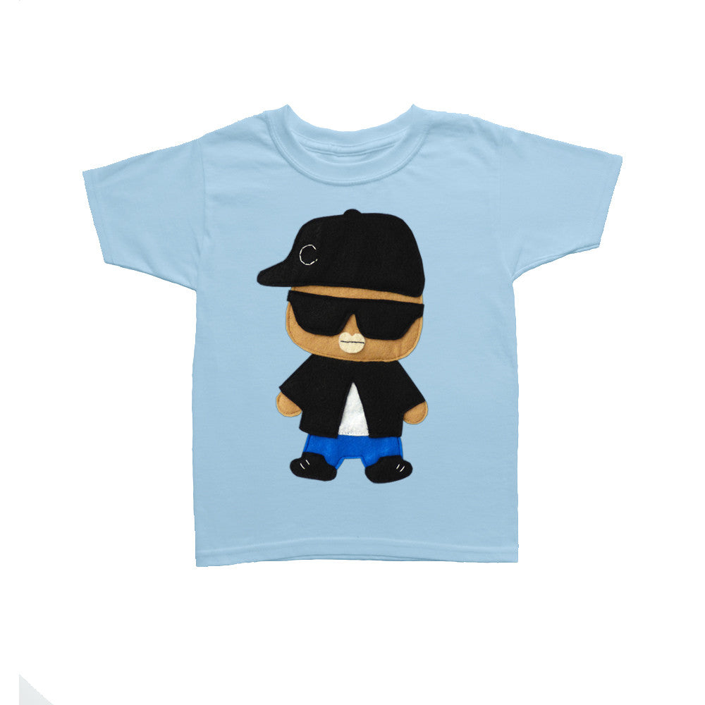 Kids T-shirt - Rad Rapper - Big Sunglasses