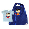 Super Baby- Superhero Tee & Cape Combo