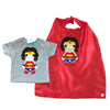 Wonder Girl - Superhero Tee & Cape Combo
